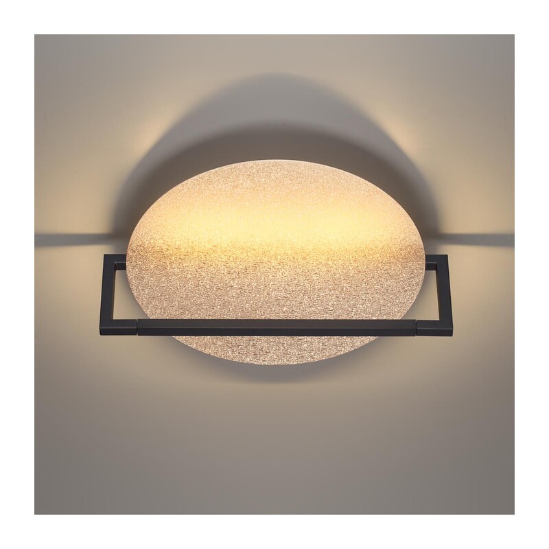 7016/15WL HIGHTECH ODL25 295 золотой ice crack/металл/акрил Настенно-потолочный светильник IP20 LED поворотный 360° 1*15W LUNAR 3