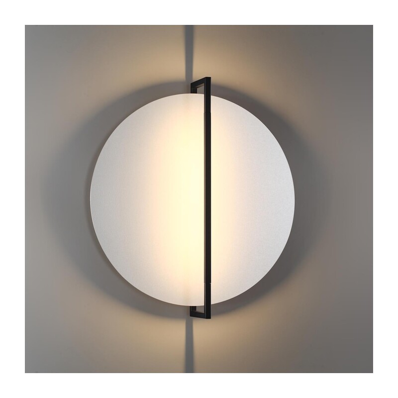 7015/20WL HIGHTECH ODL25 295 белый ice crack/металл/акрил Настенно-потолочный светильник IP20 LED поворотный 360° 1*20W LUNAR 2