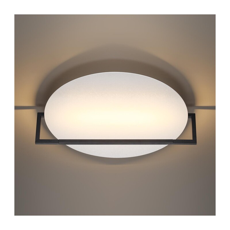 7015/20WL HIGHTECH ODL25 295 белый ice crack/металл/акрил Настенно-потолочный светильник IP20 LED поворотный 360° 1*20W LUNAR