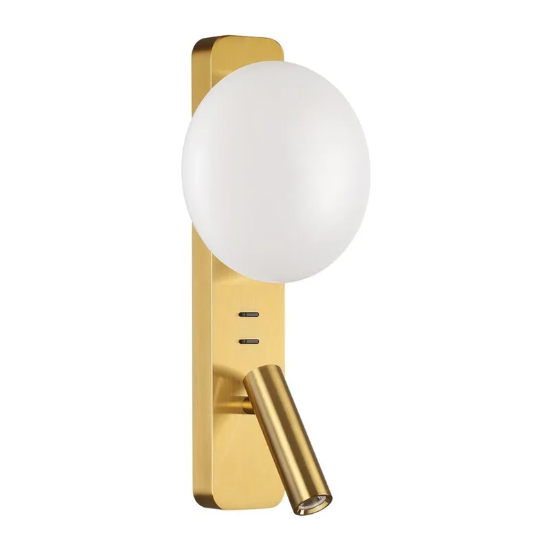7050/5WL HIGHTECH ODL25 473 металл/металл бронза Настенный светильник IP20 LED 1*5W + 1*3W ALBERGO