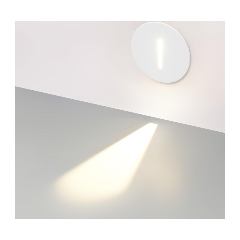 7052/3WL HIGHTECH ODL25 339 металл/металл Подсветка лестницы белый IP20 LED 1*3W ESCALA
