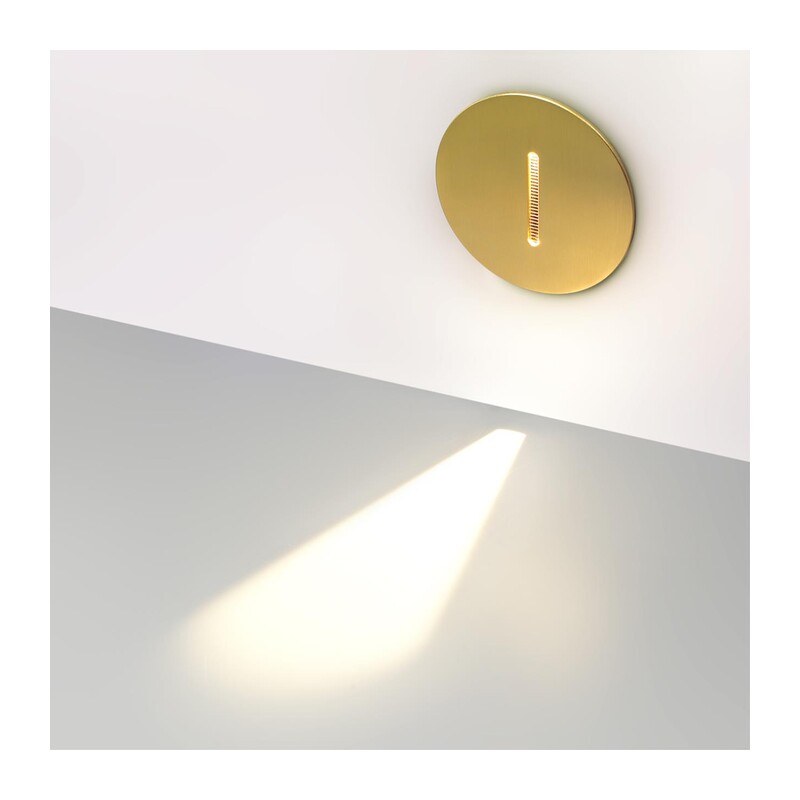 7053/3WL HIGHTECH ODL25 339 металл/металл Подсветка лестницы бронза IP20 LED 1*3W ESCALA