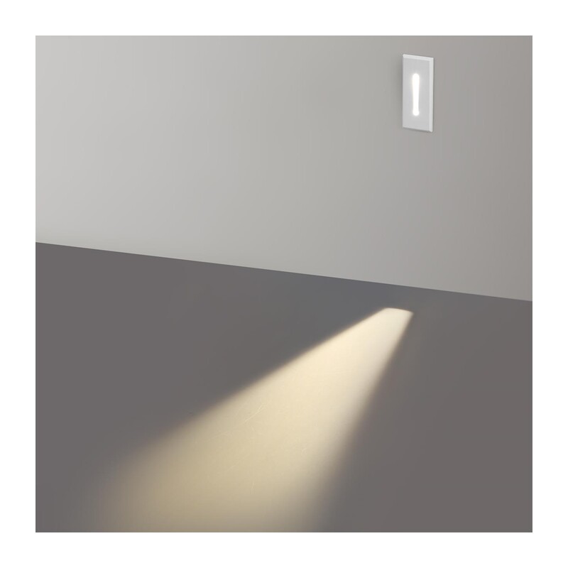 7055/3WL HIGHTECH ODL25 339 металл/металл Подсветка лестницы белый IP20 LED 1*3W 2700K ESCALA 3