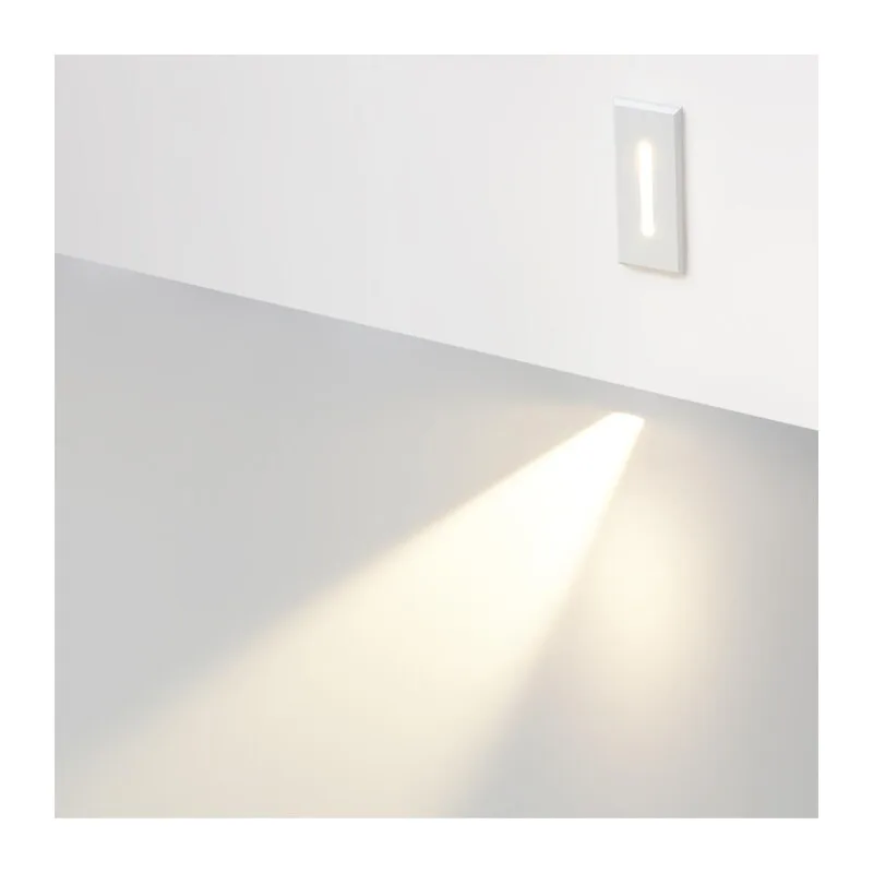 7055/3WL HIGHTECH ODL25 339 металл/металл Подсветка лестницы белый IP20 LED 1*3W 2700K ESCALA 2