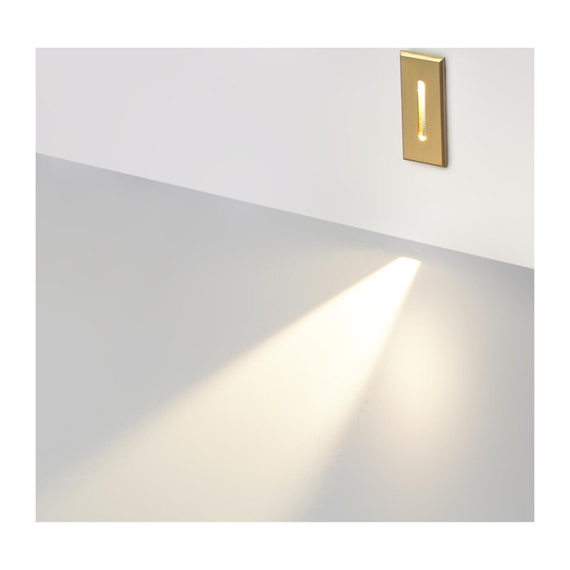 7056/3WL HIGHTECH ODL25 339 металл/металл Подсветка лестницы бронза IP20 LED 1*3W 2700K ESCALA