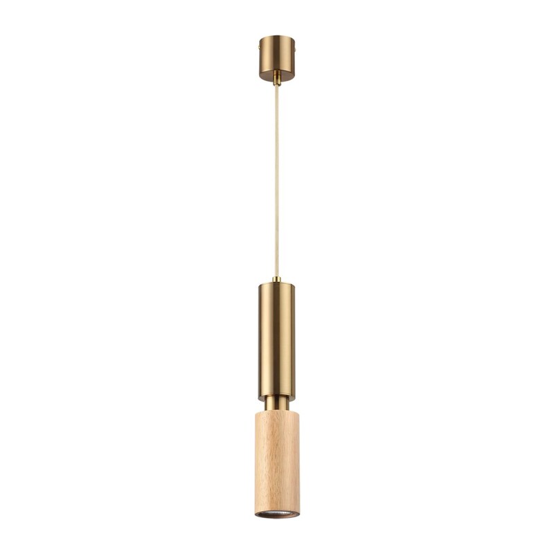 7061/1A MINIMA ODL25 217 Подвесной светильник светлое дерево/металл IP20 GU10 LED 7W 220V CAUCHO 4
