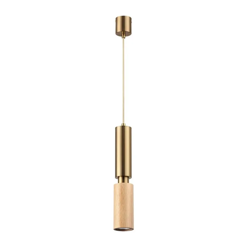 7061/1A MINIMA ODL25 217 Подвесной светильник светлое дерево/металл IP20 GU10 LED 7W 220V CAUCHO