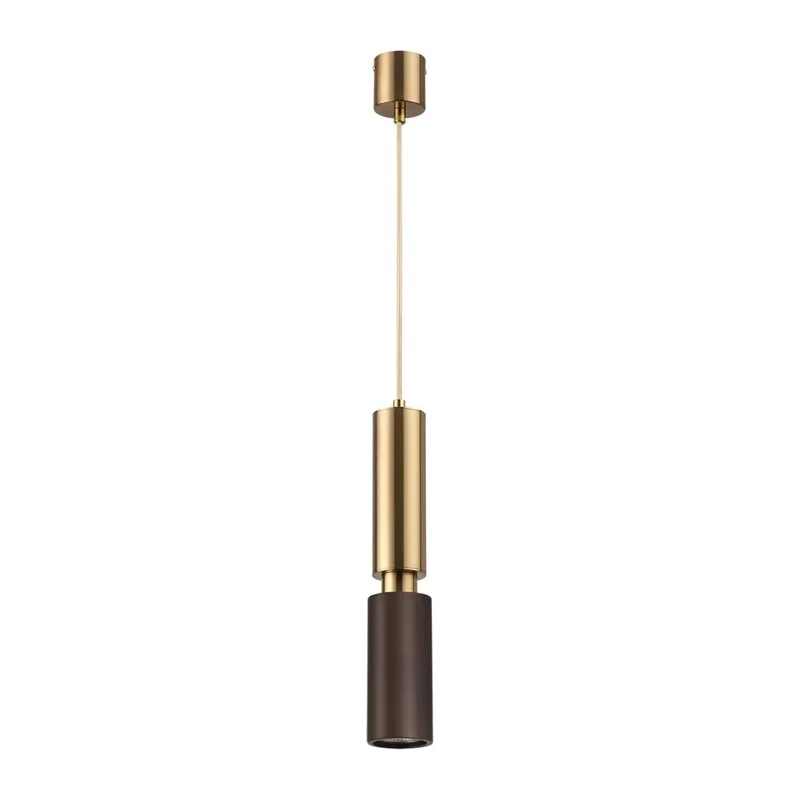 7062/1A MINIMA ODL25 217 Подвесной светильник темное дерево/металл IP20 GU10 LED 7W 220V CAUCHO