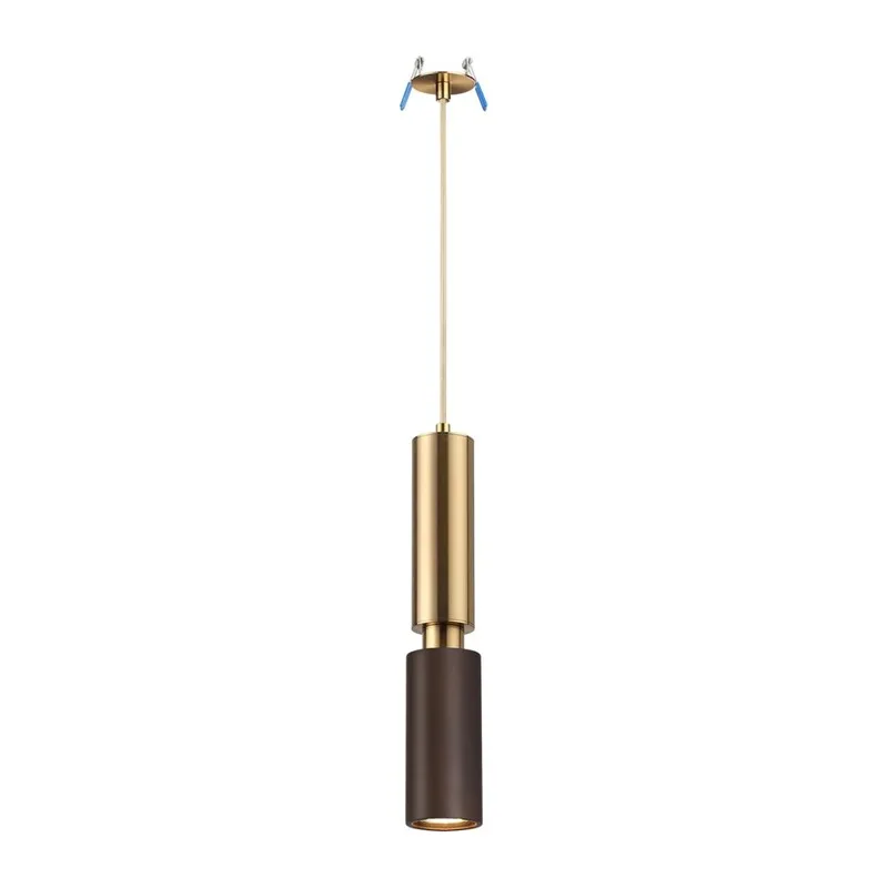 7062/1A MINIMA ODL25 217 Подвесной светильник темное дерево/металл IP20 GU10 LED 7W 220V CAUCHO 2