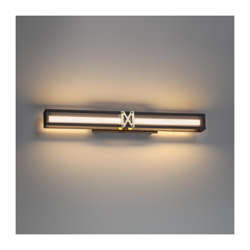 7083/20L L-VISION ODL25 000 Подвесной светильник черный/золото/ металл/акрил IP20 LED 20W 3000K 220V MESH 2
