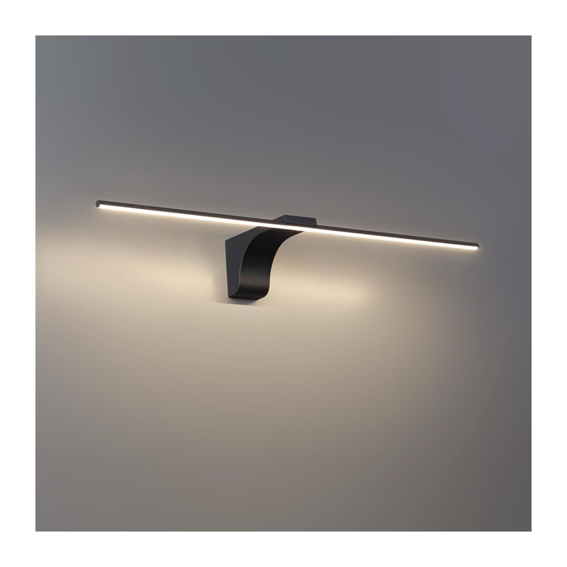 7069/8WL HIGHTECH ODL25 481 Настенный светильник черный/металл/акрил IP20 LED 8W 3500K 220V TINY 2