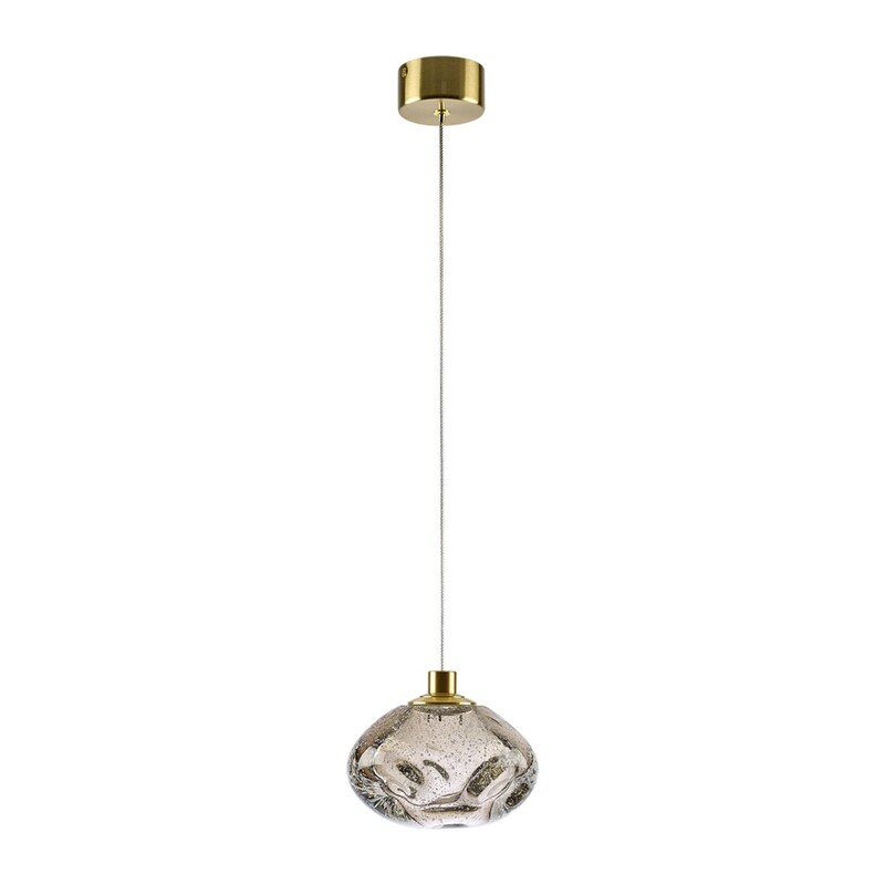 7044/4L L-VISION ODL25 249 Подвесной светильник серый/бронзов/металл/стекло IP20 LED 4W 3000K 220V MELA 5