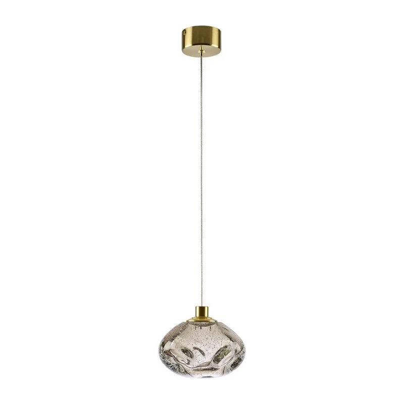 7044/4L L-VISION ODL25 249 Подвесной светильник серый/бронзов/металл/стекло IP20 LED 4W 3000K 220V MELA
