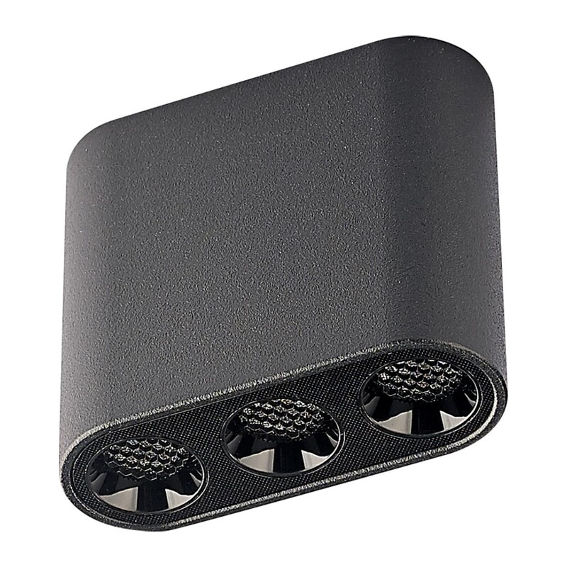 7092/8CL HIGHTECH ODL25 335 Потолочный светильник черный/металл/акрил IP20 LED 5W 380Лм 3000K 220V SMALL 4