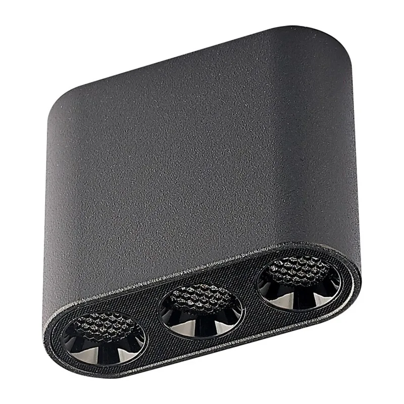 7092/8CL HIGHTECH ODL25 335 Потолочный светильник черный/металл/акрил IP20 LED 5W 380Лм 3000K 220V SMALL