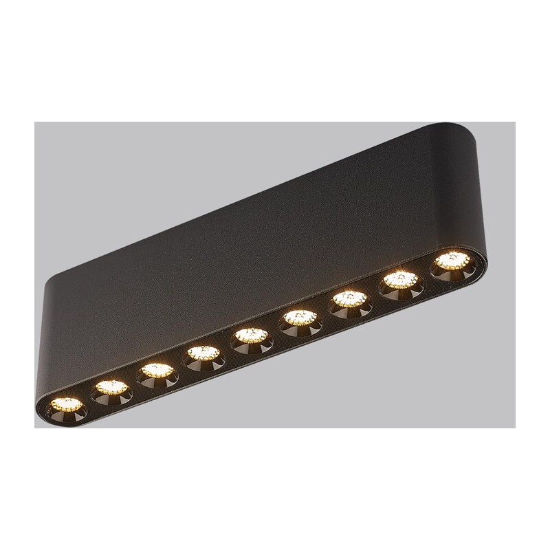 7092/21CL HIGHTECH ODL25 335 Потолочный светильник черный/металл/акрил IP20 LED 13W 988Лм 3000K 220V SMALL 4