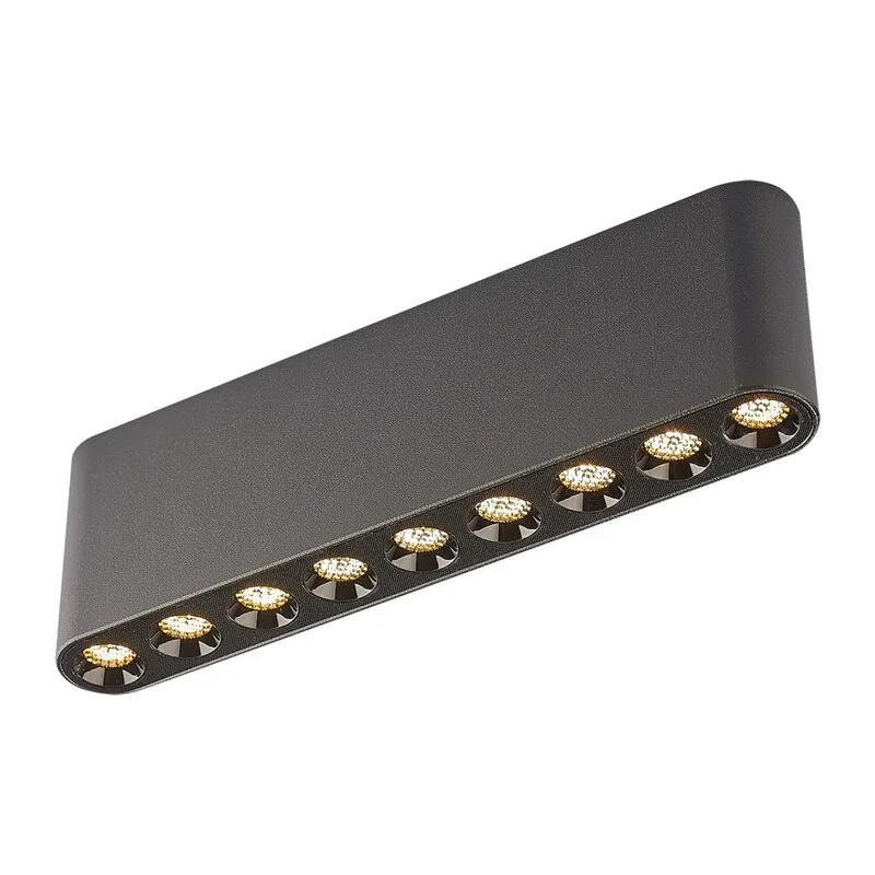 7092/21CL HIGHTECH ODL25 335 Потолочный светильник черный/металл/акрил IP20 LED 13W 988Лм 3000K 220V SMALL