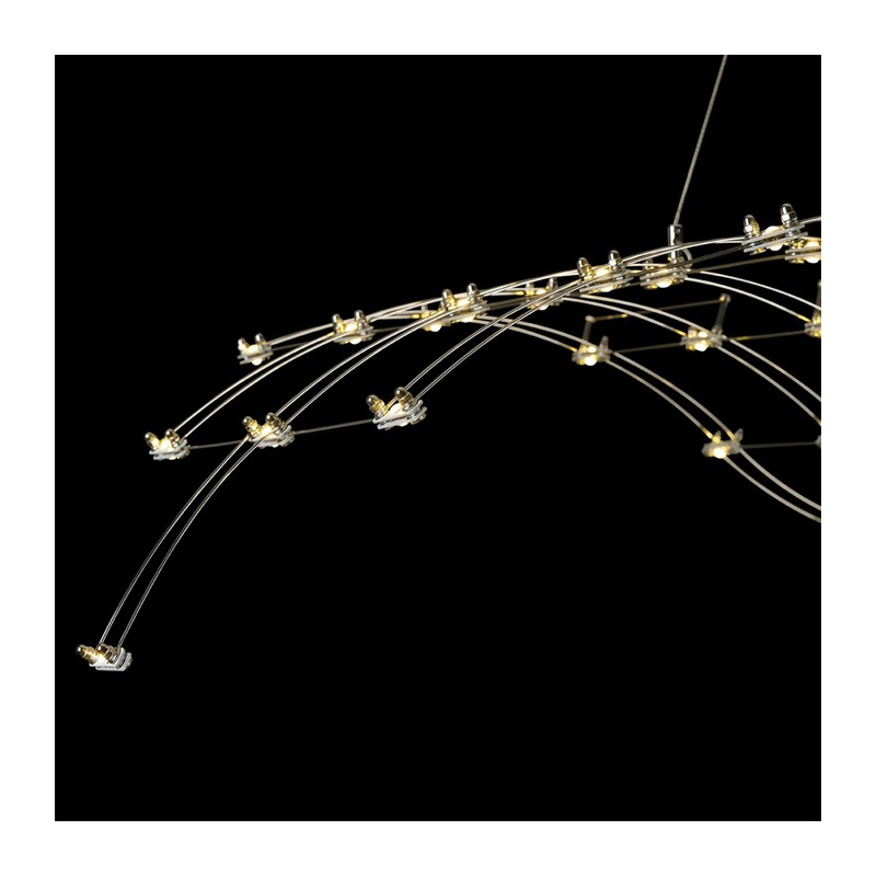 7057/45L HIGHTECH ODL25 289 Подвесной светильник нерж/сталь IP20 LED 3000K 220V WELKIN