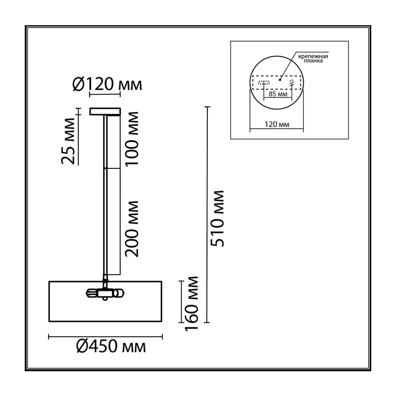 8111/5 MODERNI LN26 192  хром/серый, металл/текстиль Люстра подвесная E14 5*40W 220V ZIGRISA 2