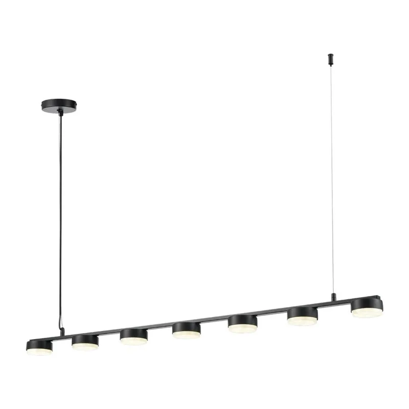 8117/7 COMFI LN26 236 черный, металл Подвесной светильник LED GX53 7*7W 220V TORINA 2