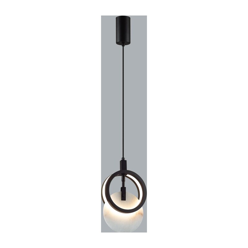 5422/17L HIGHTECH ODL_EX25 083 черный/металл/алебастр Подвес LED 17W 3000K 986Лм MERCURY 3