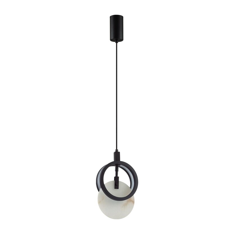 5422/17L HIGHTECH ODL_EX25 083 черный/металл/алебастр Подвес LED 17W 3000K 986Лм MERCURY 4