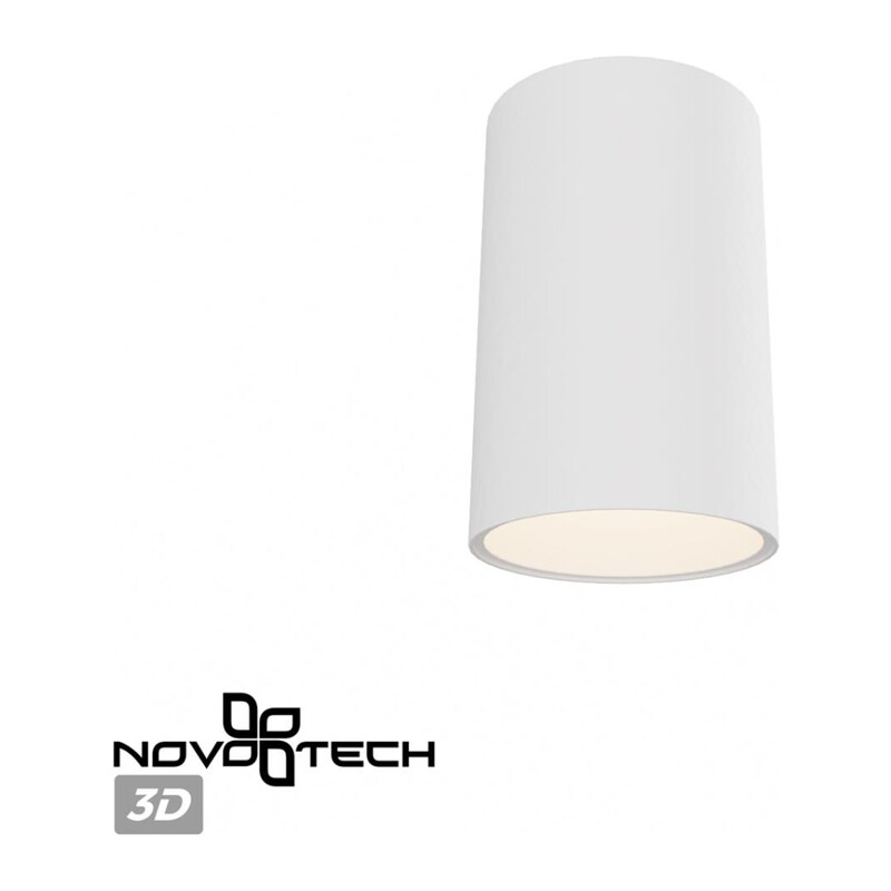 359417 OVER NT24 430 белый Светильник накладной влагозащищённый IP54 LED 10W 170-265V 4000К 830Лм RECTE 3
