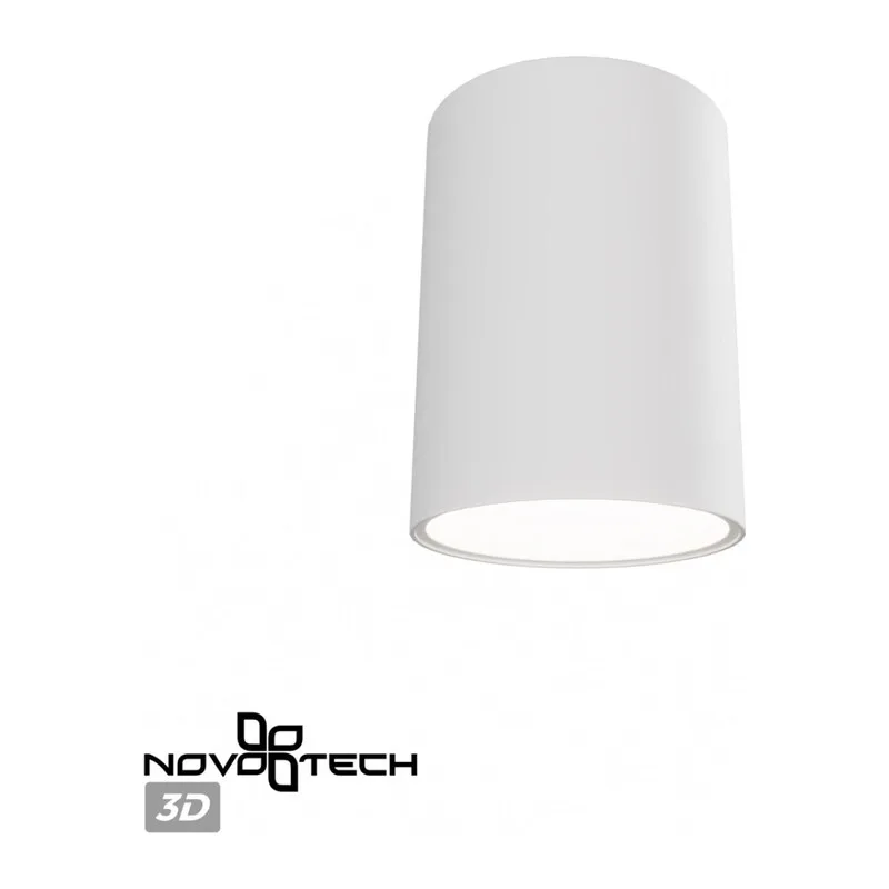 359420 OVER NT24 430 белый Светильник накладной влагозащищённый IP54 LED 15W 170-265V 3000К 1350Лм RECTE 7