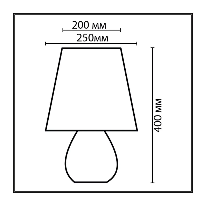 8120/1T COMFI LN26 477 белый, керамика/текстиль Настольная лампа E27 1*60W 220V SONA 5