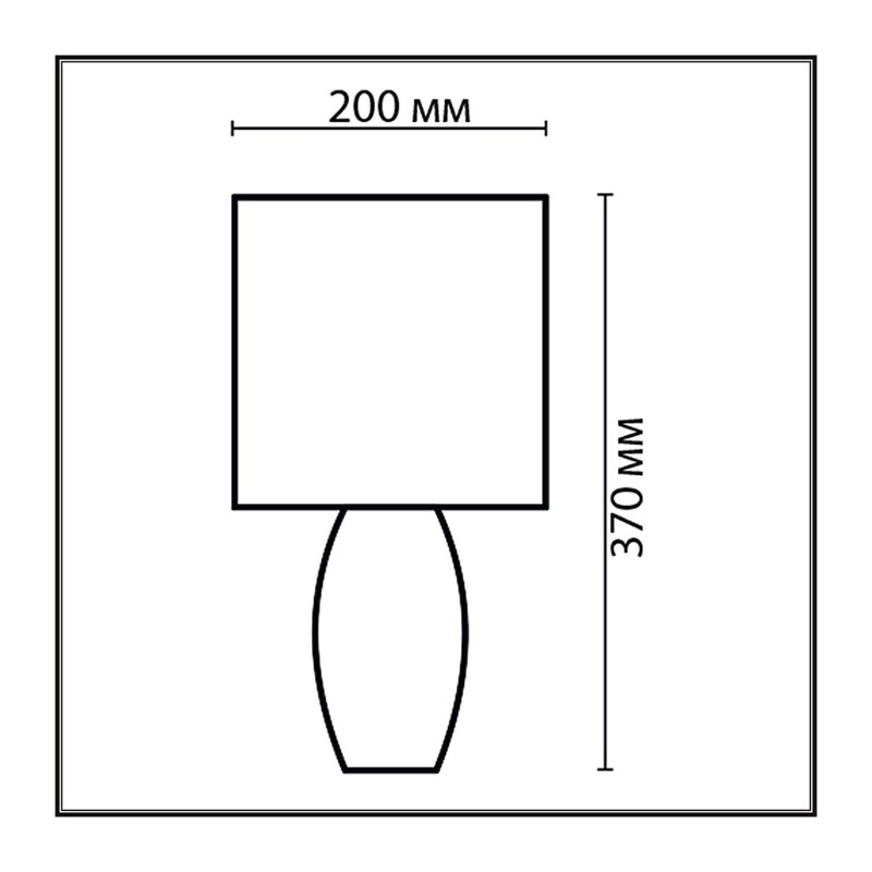 8123/1T COMFI LN26 476 синий, керамика/текстиль Настольная лампа E27 1*60W 220V LAPUNA 2