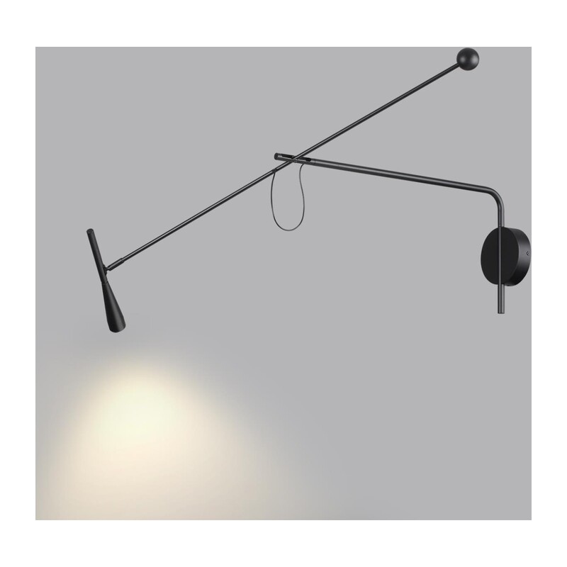 7030/5WL HIGHTECH ODL25 271 Настенный светильник металл/черный IP20 LED 1*5W 3000K 220V PIX 4