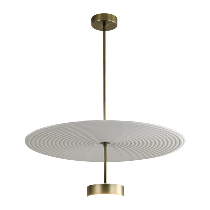 7035/20CL L-VISION ODL25 189 Потолочный светильник металл/фетр/акрил/бронза/белый/серый IP20 1*20W 3000K 220V FELT