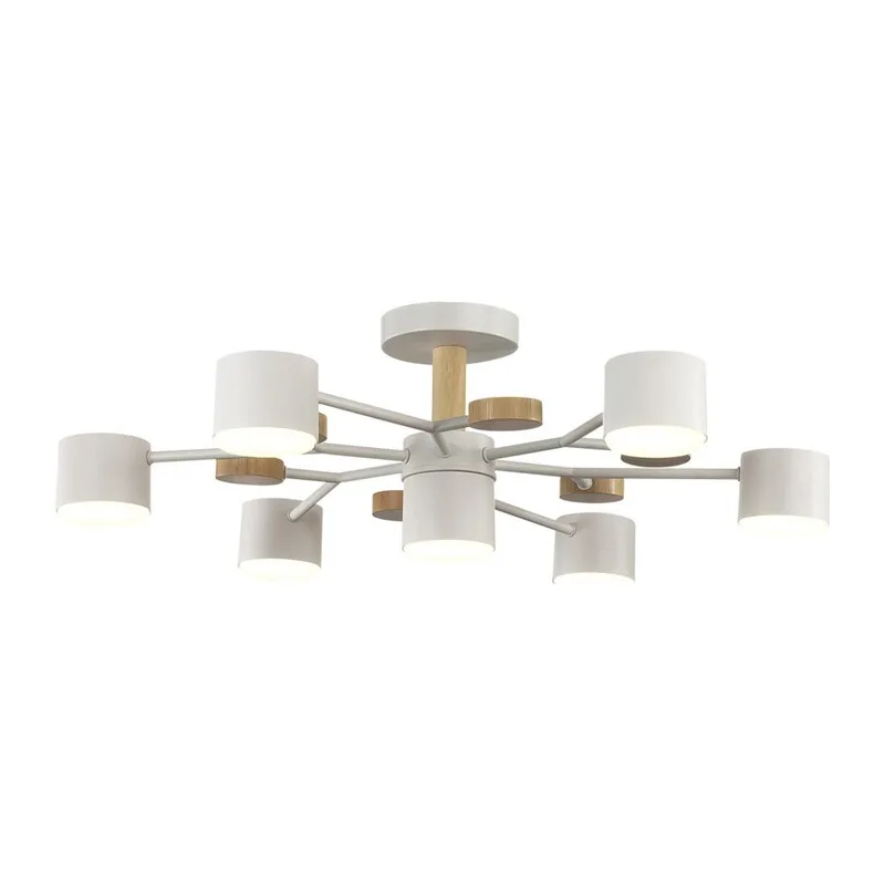 8195/7C COMFI LN26 336 белый, металл/дерево/пластик Потолочный светильник LED GX53 7*9W 220V RONDO 2