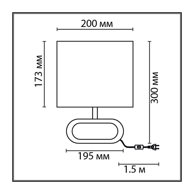 8199/1T COUNTY LN26 511 бежевый, дерево/текстиль Настольная лампа E27 1*60W 220V MADERANA 3