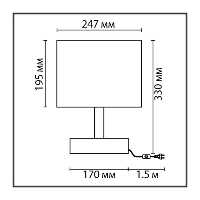 8206/1T COUNTY LN26 512 белый, дерево/текстиль Настольная лампа E27 1*60W 220V MADERANA 3