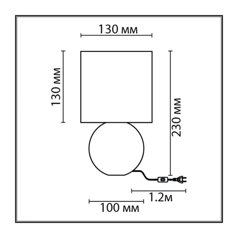 8223/1T CLASSI LN26 493 зеленый, керамика/текстиль Настольная лампа E14 1*40W 220V OCTAVIA 4
