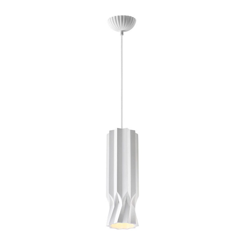370982 OVER NT24 616 белый гипс Подвесной светильник, длина провода 2м IP20 E27 50W 220V YESO