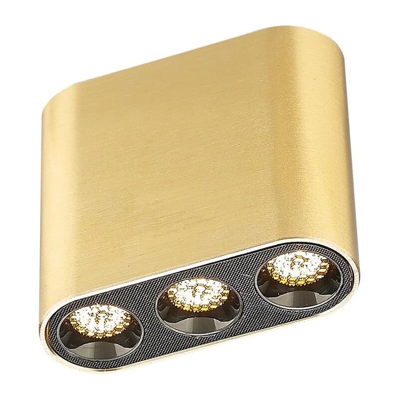 7093/8CL HIGHTECH ODL25 335 Потолочный светильник бронзовый/металл/акрил IP20 LED 5W 380Лм 3000K 220V SMALL