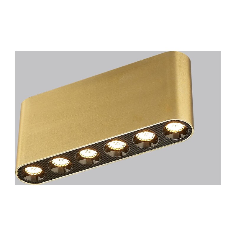 7093/15CL HIGHTECH ODL25 335 Потолочный светильник бронзовый/металл/акрил IP20 LED 9W 690Лм 3000K 220V SMALL 3