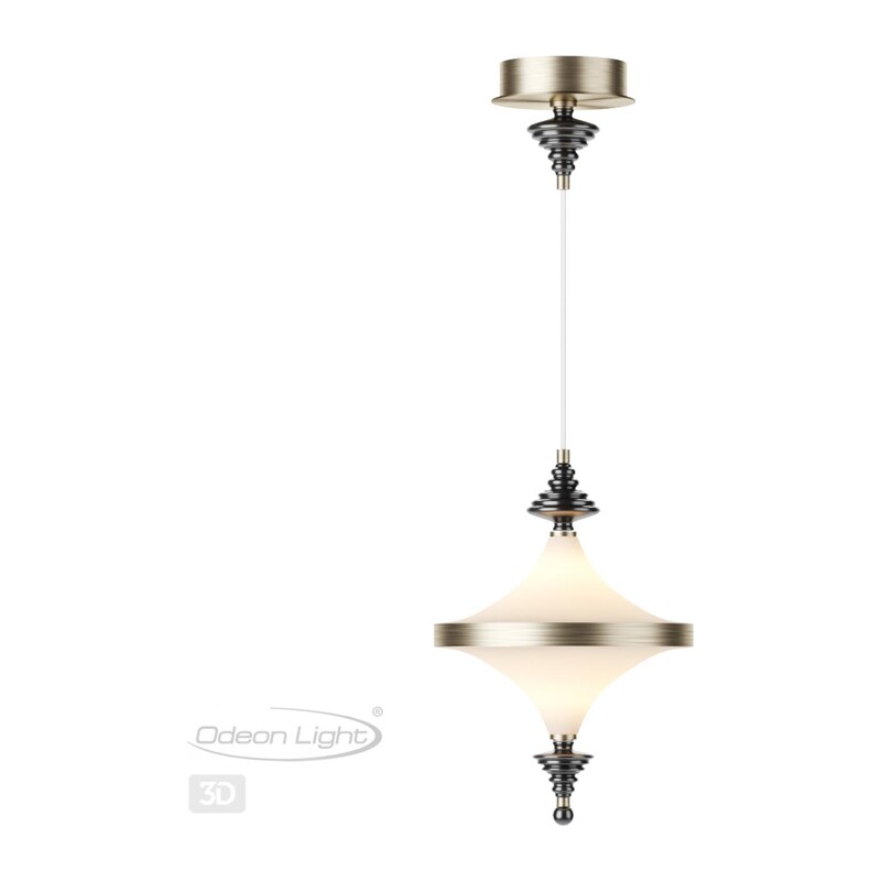 5404/23L L-VISION ODL_EX25 027 бронзов.брашированн./черный/стекло/керамика Подвес LED 23W 3000K ULA 2