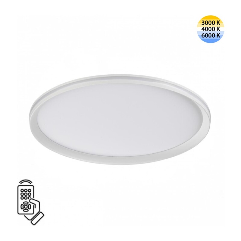 7749/80L MITRA LED SN 544 Светильник металл/PMMA/белый LED 80Вт 3000-6000К D495 IP20 пульт ДУ BETA