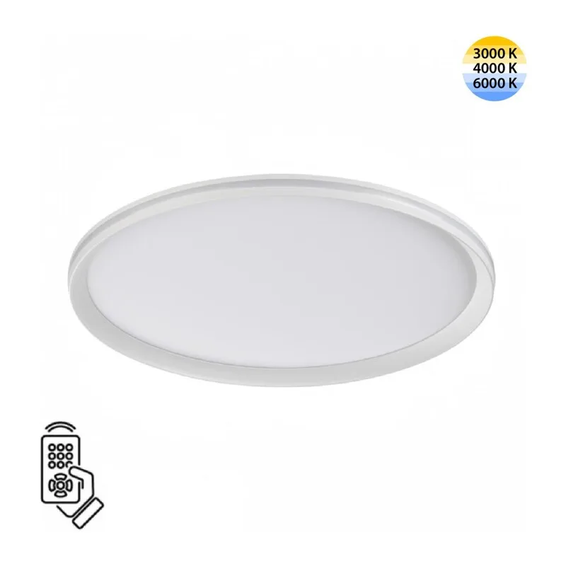7749/80L MITRA LED SN 544 Светильник металл/PMMA/белый LED 80Вт 3000-6000К D495 IP20 пульт ДУ BETA