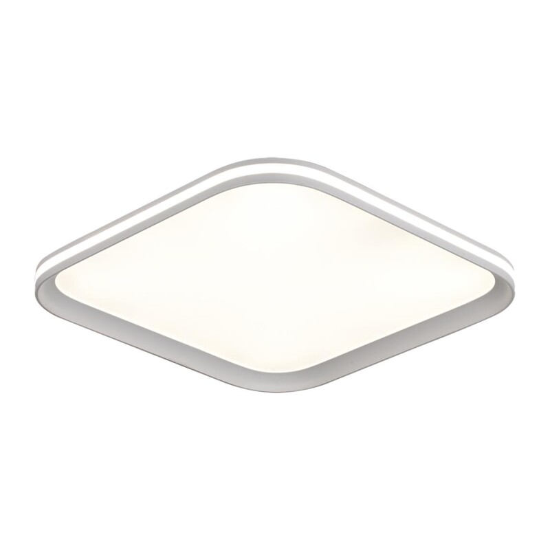 7750/72L MITRA LED SN 544 Светильник металл/PMMA/белый LED 72Вт 3000-6000К 396х396 IP20 пульт ДУ BETA 6