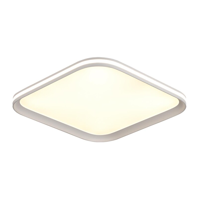 7750/72L MITRA LED SN 544 Светильник металл/PMMA/белый LED 72Вт 3000-6000К 396х396 IP20 пульт ДУ BETA 7