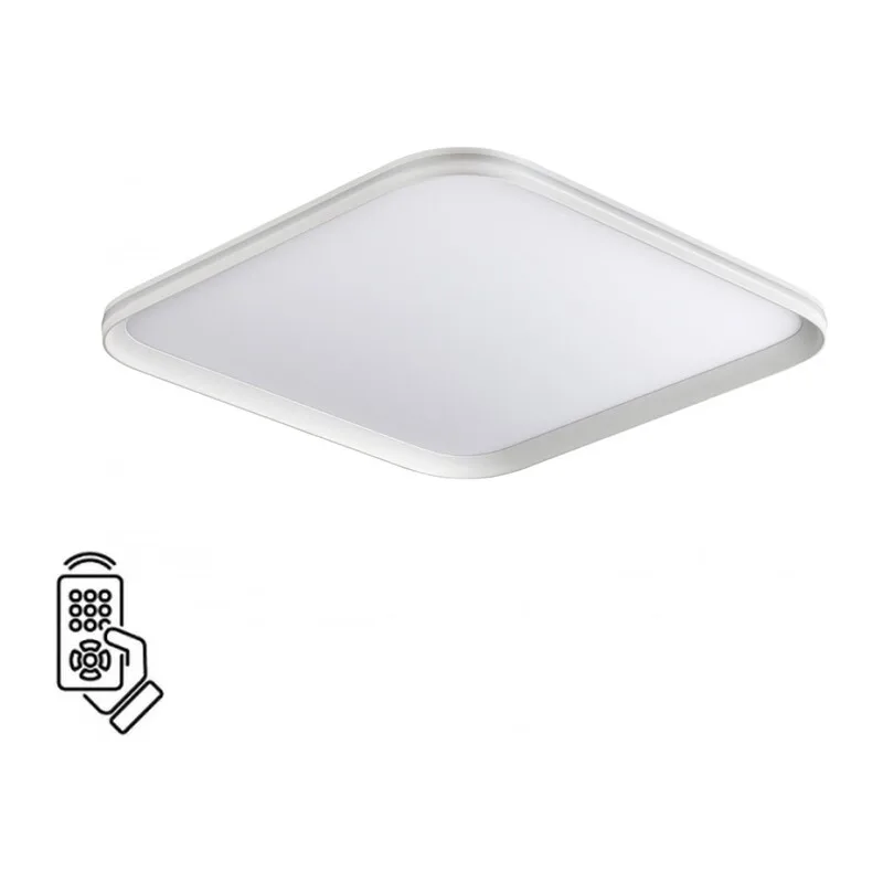 7750/95L MITRA LED SN 544 Светильник металл/PMMA/белый LED 95Вт 3000-6000К 495х495 IP20 пульт ДУ BETA
