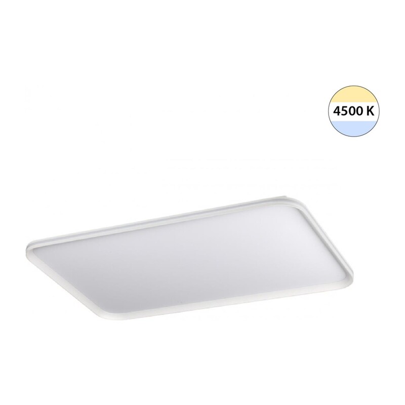 7751/130L MITRA LED SN 544 Светильник металл/PMMA/белый LED 130Вт 4500К 903х582 IP20 BETA