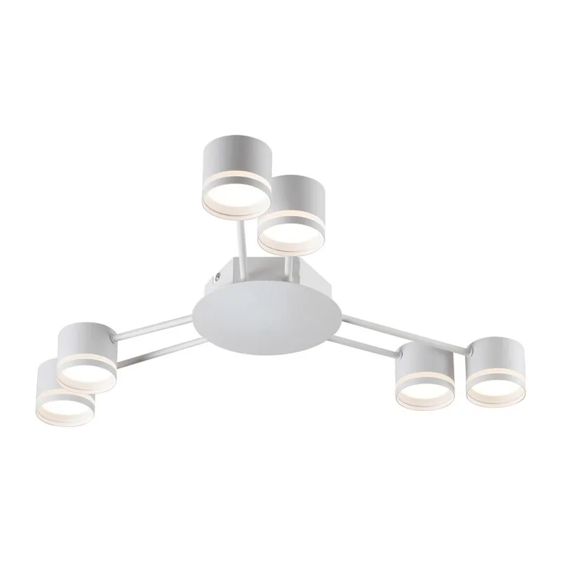 8235/6C COMFI LN26 242 белый, металл Люстра потолочная LED GX53 6*12W 220V GARETA 2