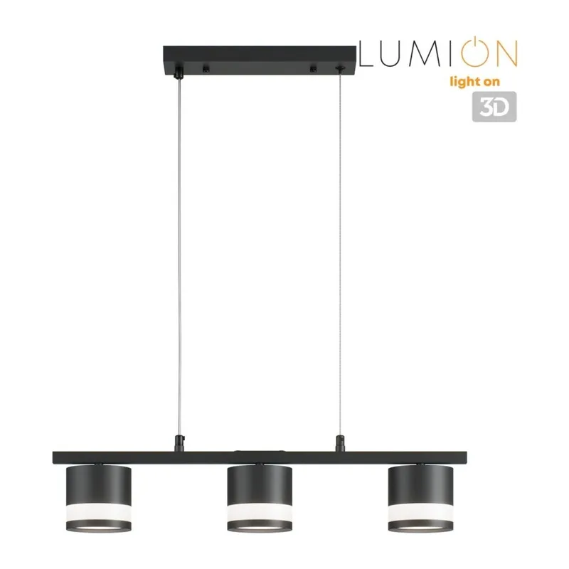 8240/3 COMFI LN26 240 черный, металл/акрил Светильник подвесной LED GX53 3*7W 220V LANIKA 5