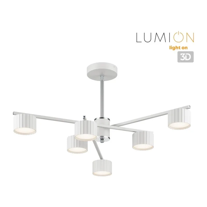 8241/6C COMFI LN26 244 белый/хром, металл Люстра потолочная LED GX53 6*7W 220V KARINA 5