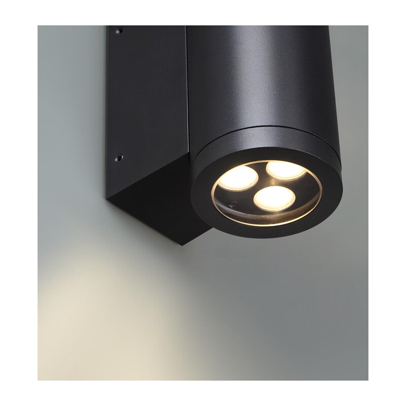 7071/7WL NATURE ODL25 685 Настенный светильник черный/металл IP65 LED 7W 3000K 15° AC85~265V LONG 2
